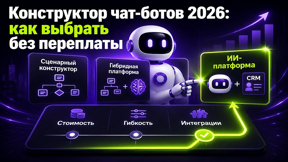 Конструктор чат-ботов 2026: как выбрать без переплаты