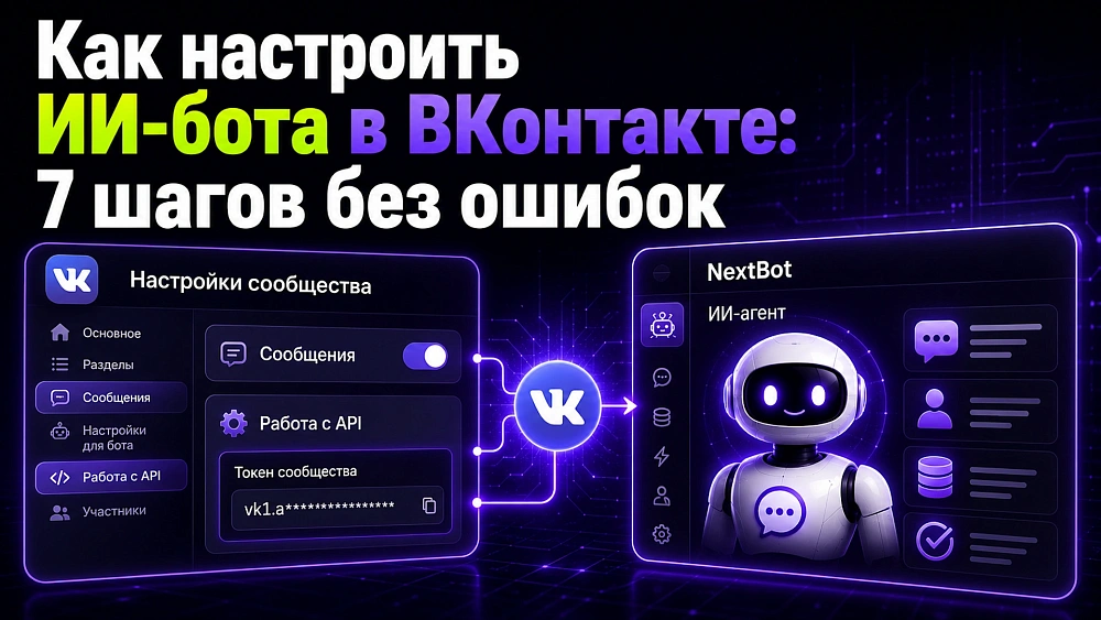 Как настроить чат-бота в ВКонтакте: 7 шагов без ошибок