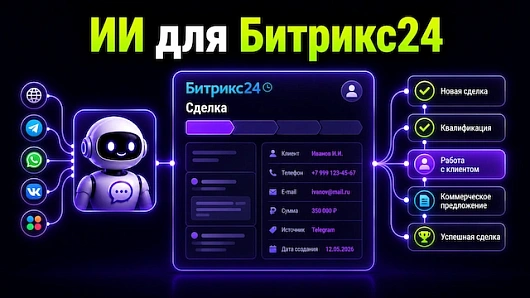 ИИ для Битрикс24: интеграция и сценарии автоматизации