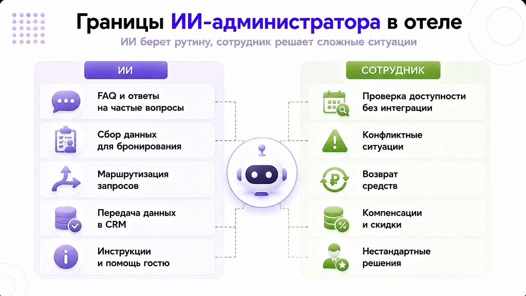ИИ для гостиницы: автоматизация бронирования и работы с гостями ИИ для гостиницы: автоматизация бронирования и работы с гостями