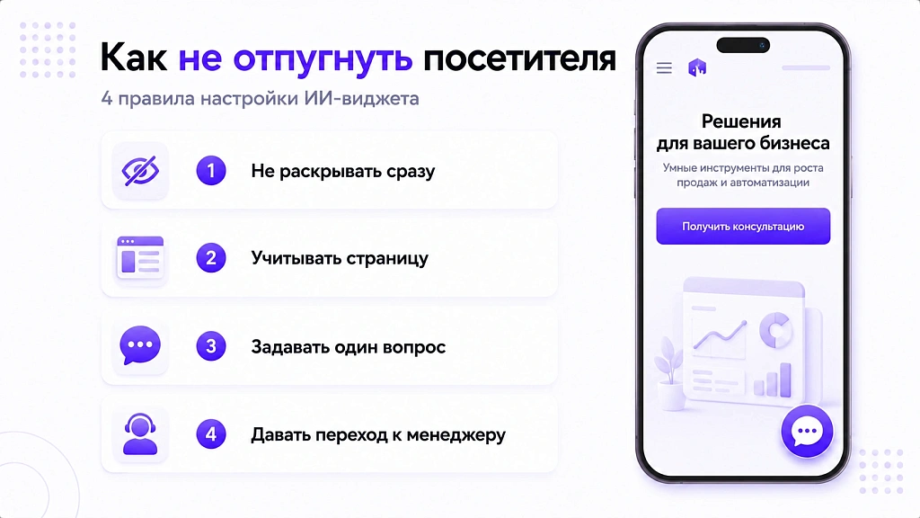 ИИ-бот для сайта: как повысить конверсию заявок ИИ-бот для сайта: как повысить конверсию заявок