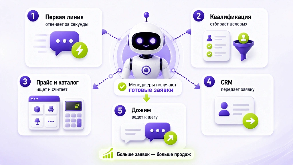 ИИ-помощник для бизнеса: 5 реальных задач с результатами ИИ-помощник для бизнеса: 5 реальных задач с результатами