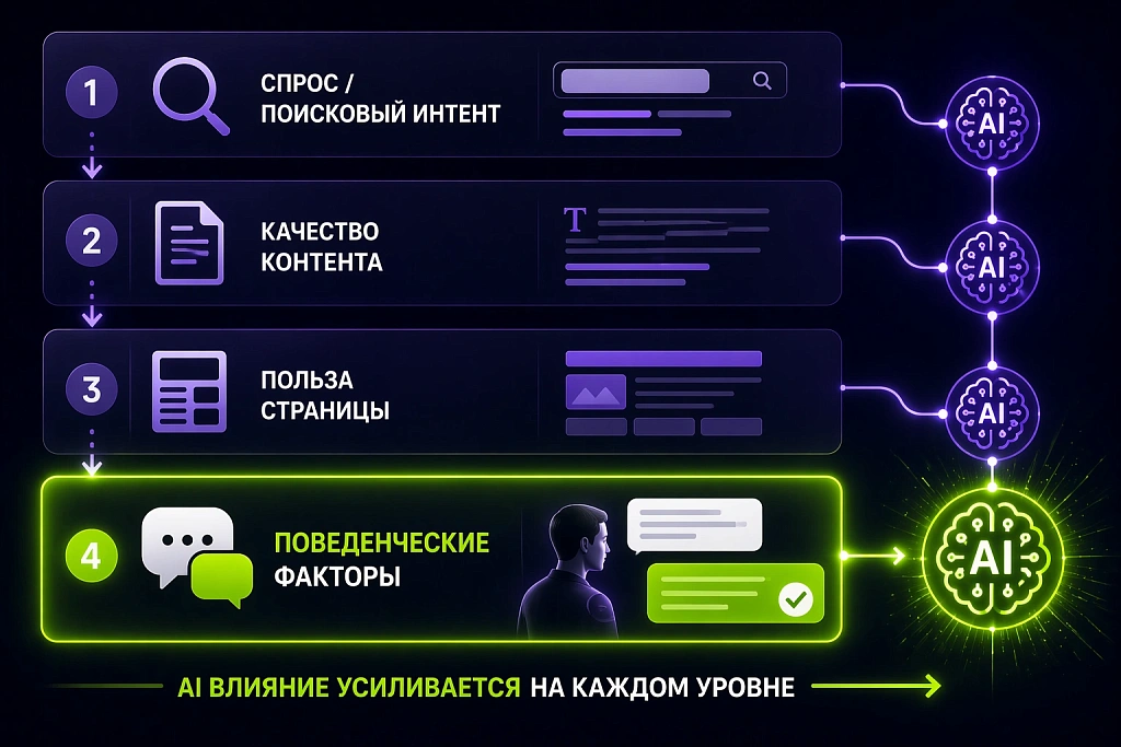 Как ИИ помогает увеличить посещаемость сайта и SEO Как ИИ помогает увеличить посещаемость сайта и SEO