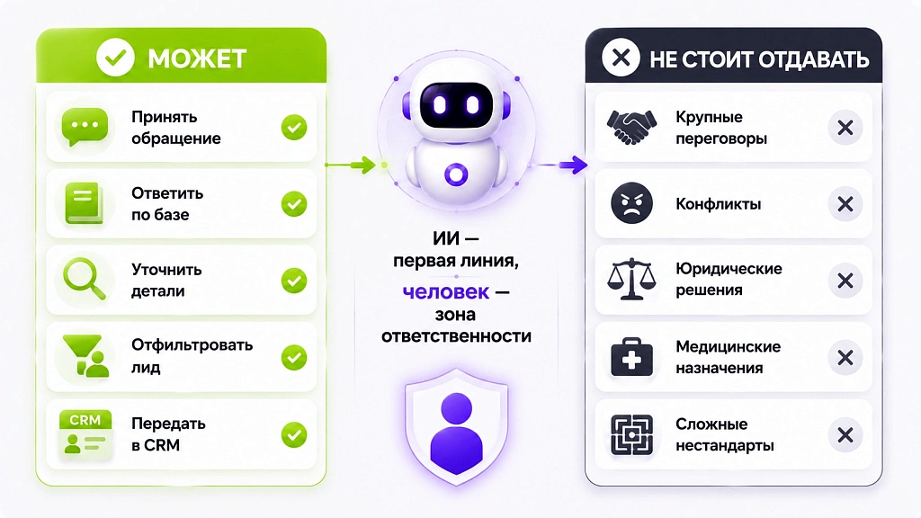 Что такое ИИ-агент простыми словами: разбор с примерами для бизнеса Что такое ИИ-агент простыми словами: разбор с примерами для бизнеса