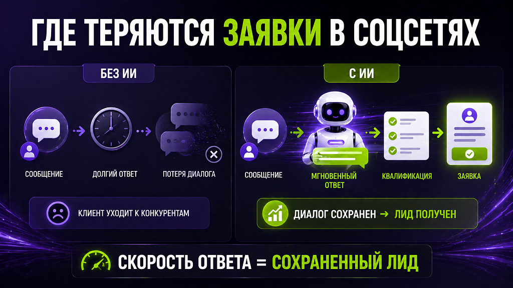 Искусственный интеллект в соцсетях: как снизить нагрузку и увеличить охваты Искусственный интеллект в соцсетях: как снизить нагрузку и увеличить охваты