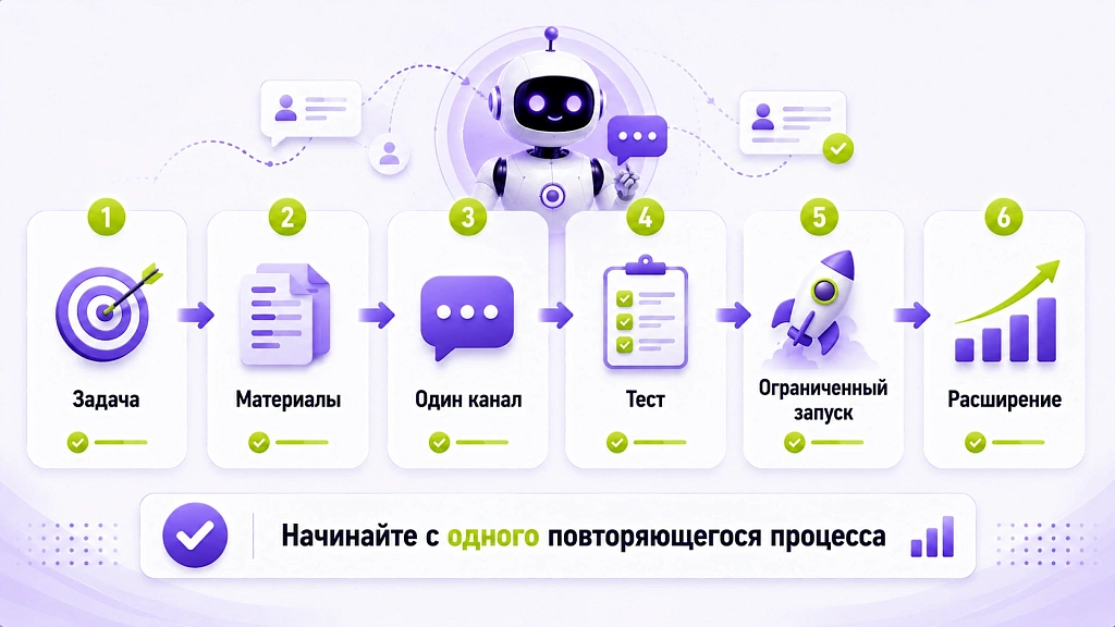 ИИ-помощник для бизнеса: 5 реальных задач с результатами ИИ-помощник для бизнеса: 5 реальных задач с результатами