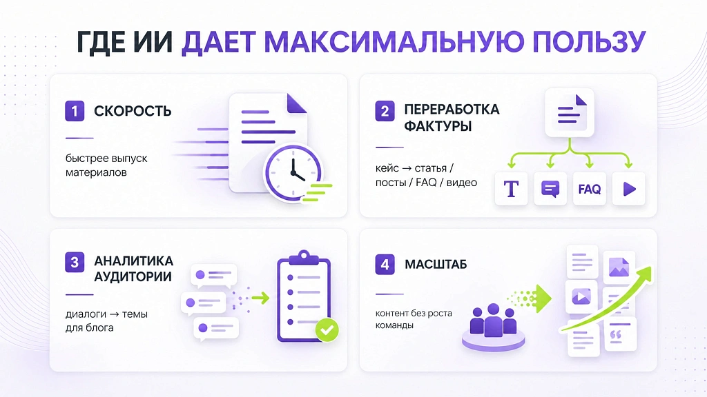 Генеративный ИИ: новая эра контент-маркетинга Генеративный ИИ: новая эра контент-маркетинга