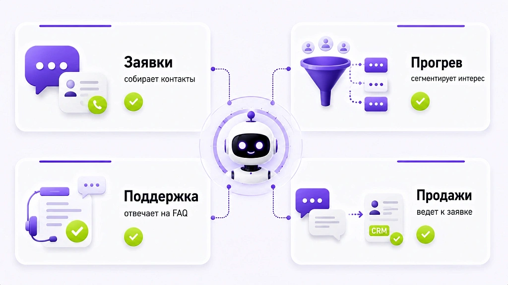 Чат-боты в Макс: что важно знать бизнесу о новом мессенджере Чат-боты в Макс: что важно знать бизнесу о новом мессенджере