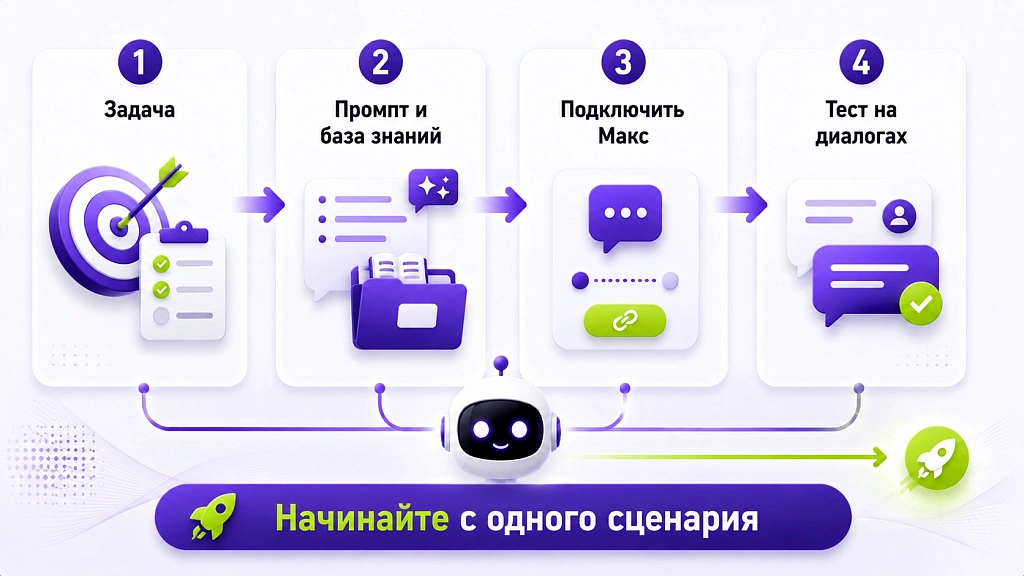 Чат-боты в Макс: что важно знать бизнесу о новом мессенджере Чат-боты в Макс: что важно знать бизнесу о новом мессенджере